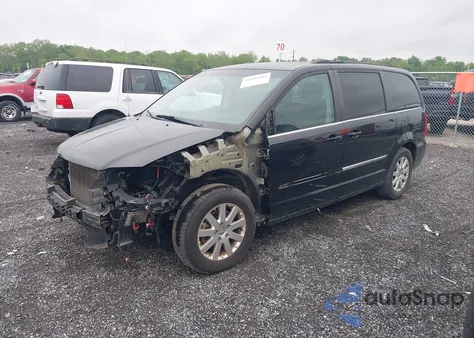 2014 Chrysler Town & Country Touring из США, поврежденный, VIN 2C4RC1BG6ER208900